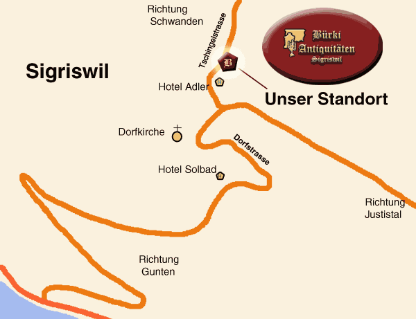 Dorfkarte Sigriswil