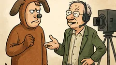 Witz: Schauspieler zum Regisseur: „Sprechende Rolle, bitte!“