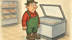 Witz: Ist es dem Bauern kühl am Schuh…