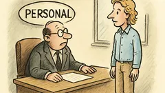 Witz: Beim Personalchef stellt sich ein junger Mann