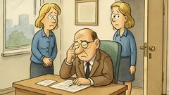 Witz: Der Chef erklärt der neuen Sekretärin…