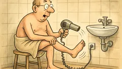 Witz: Kommt ein Fuß in den Salon…