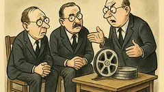 Witz: Zwei Zensoren schauen denselben Film fünfmal