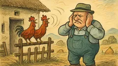 Witz: Wenn Hähne morgens muh’n